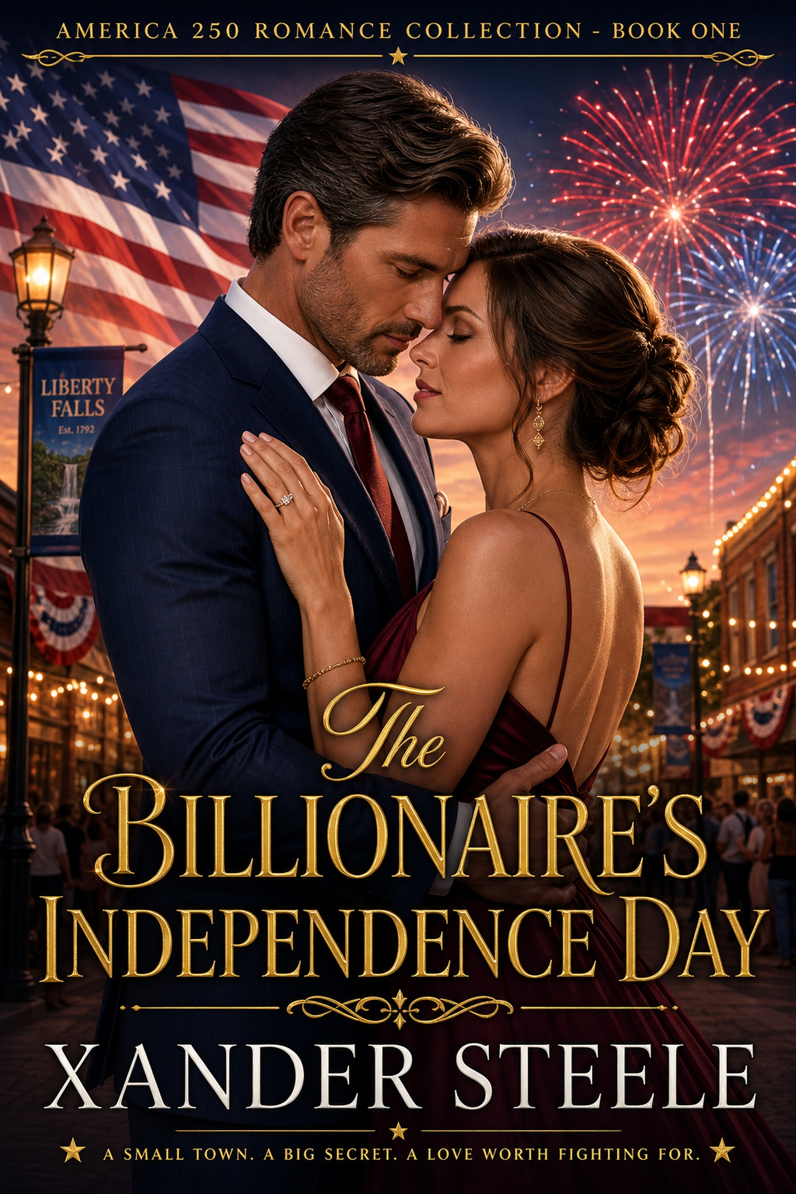 The Billionaire's Independence Day by Xander Steele Billionaire Romance book cover